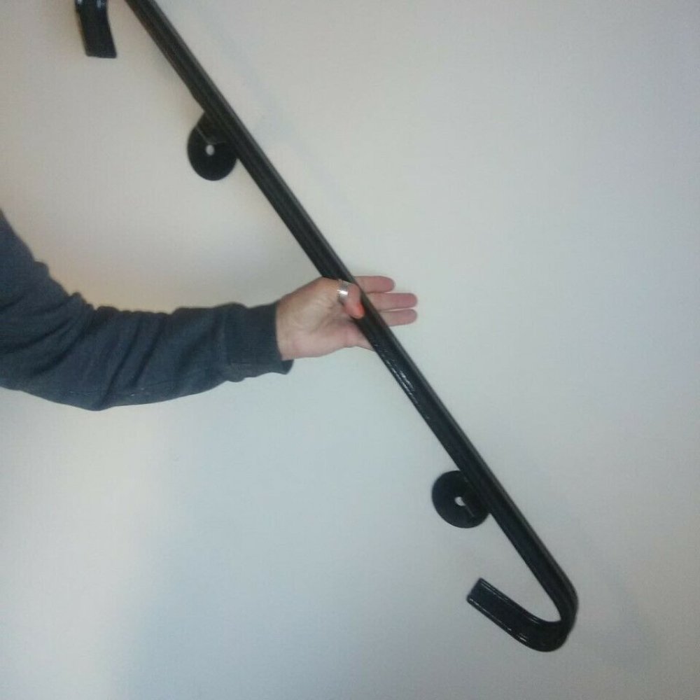 Wall Iron Railing  34 7/8" end to end